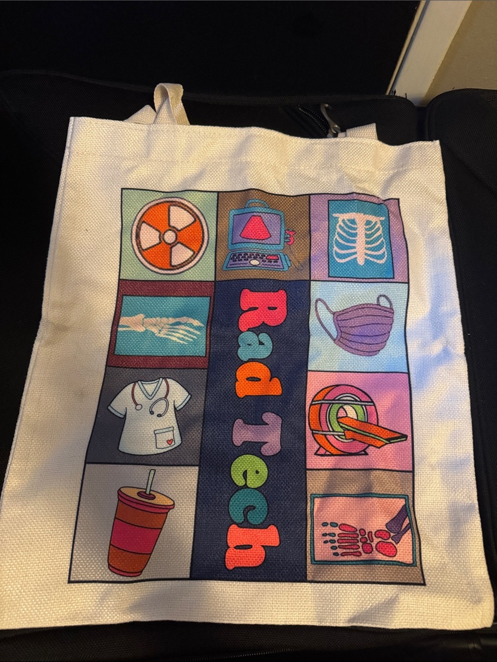 Read Tech Canvas Tote Bag
